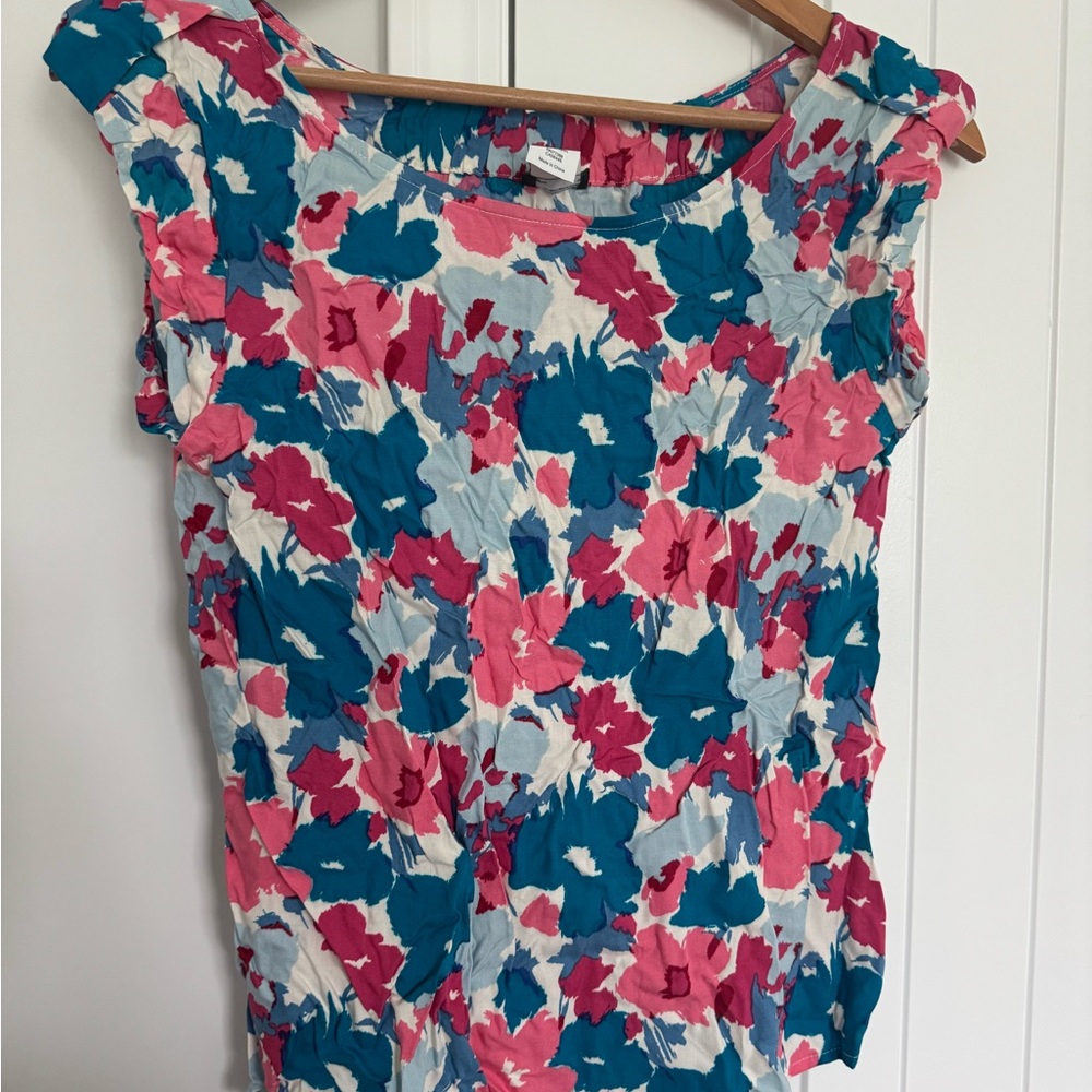 Floral Print Women's Top